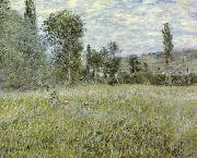 Claude Monet Across the Meadow China oil painting reproduction